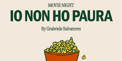 Cine Club - Io non ho paura by Gabriele Salvatores