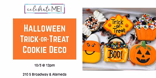 Halloween Trick or Treat Cookie Decorating