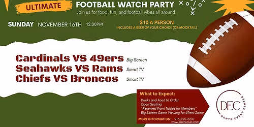 Football Watch Party