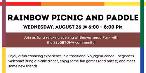 Rainbow Picnic and Paddle
