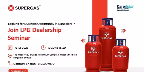 Seminar on LPG Cylinder Dealership | Bangalore