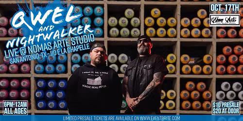 Qwel & Nightwalker Live @ Nomas Arte Studio