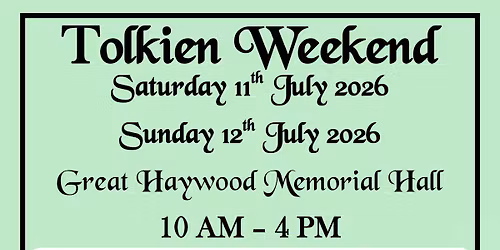 Tolkien Weekend