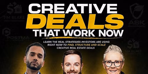 Creative Deals That Work Now