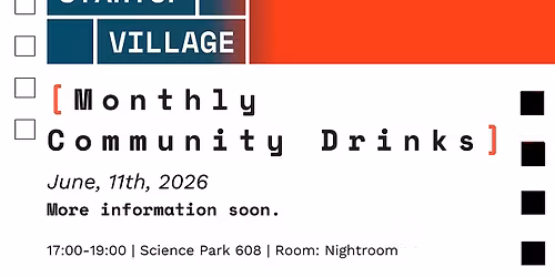 Monthly Community Drinks | June Edition