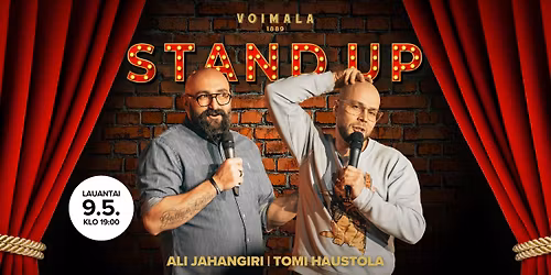 Ali Jahangiri ja Tomi Haustola - Voimalan Stand Up Club