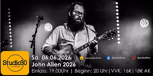 John Allen|Studio 30