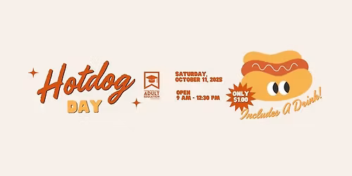 $1 Hotdog and Drink Sale for Lonoke Prairie Adult Education