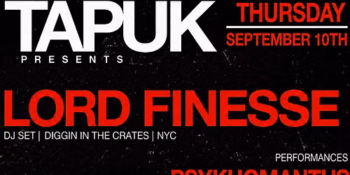 LORD FINESSE X PSYKHOMANTUS X MOKA BLAST (MCR)
