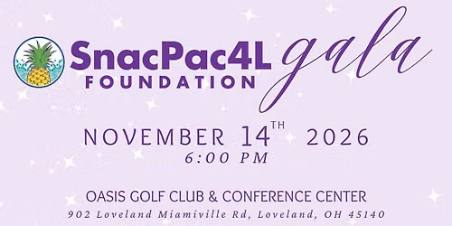 SnacPac4L Foundation Gala