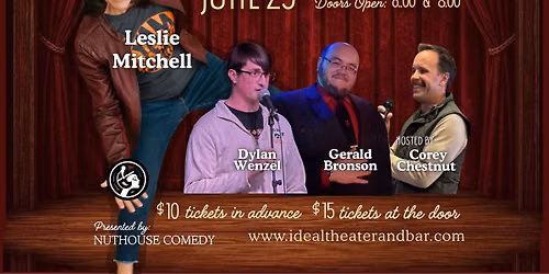 Ideal Comedy Showcase w\/ Leslie Mitchell