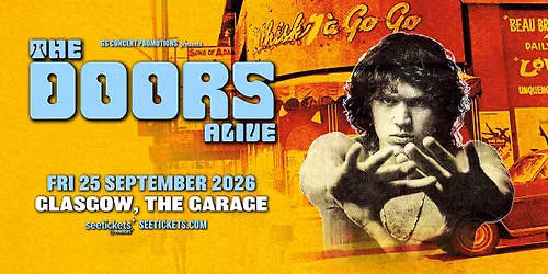 The Doors Alive Hit Glasgow 2026