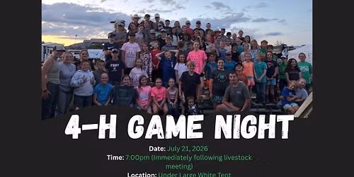 4-H Game Night