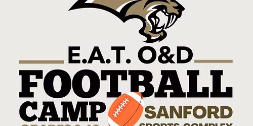 E.A.T. O&D Football Camp- Grades 3-8
