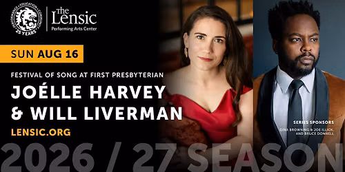 Festival of Song: Jo\u00e9lle Harvey & Will Liverman