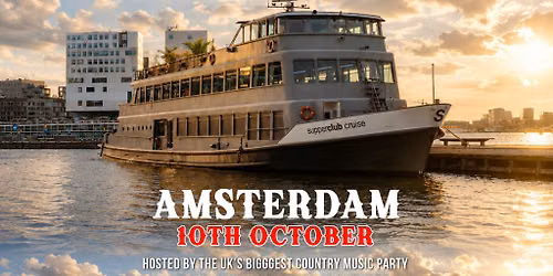Rhinestone Rodeo: The Country music boat party, Amsterdam