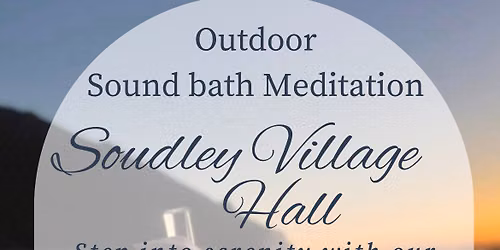 Outdoor soundbath
