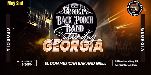 \ud83e\udd20 Georgia Back Porch Band \u2013 Saturday Night