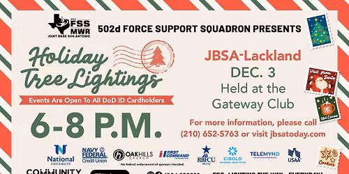 JBSA Lackland Holiday Tree Lighting