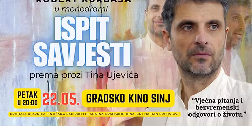 kazali\u0161na predstava "Ispit savjesti"