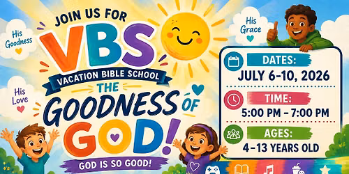 Vacation Bible School 2026
