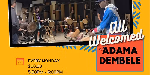 Doundou Drumming with Adama