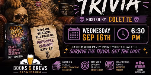 Dungeon Crawler Carl Book 2 Trivia