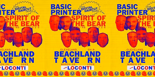 Basic Printer and Spirit Of The Bear at Three Links