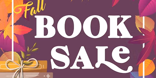 Fall Book Sale