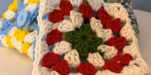 Crochet Granny Squares with a Granny