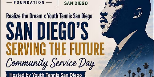Realize the Dream x Youth Tennis San Diego Community Service Day