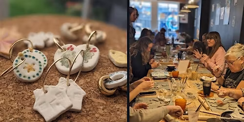 Coffee & Clay: Festive Porcelain Charms