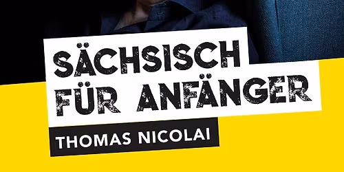 Thomas Nicolai: S\u00e4chsisch f\u00fcr Anf\u00e4nger