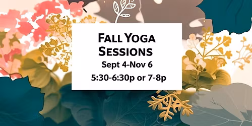 Fall Yoga Sessions