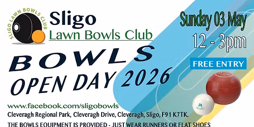 Sligo Lawn Bowls - FREE Open Day
