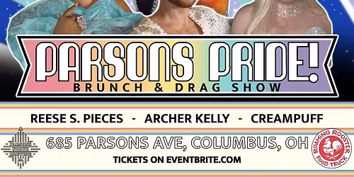 PARSONS PRIDE  DECEMBER!  Brunch and Drag Show