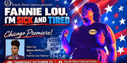 Fannie Lou, I'm Sick and Tired