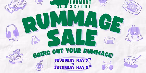2026 Harmony School Rummage Sale