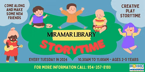 Rhythms & Rhymes Storytime!