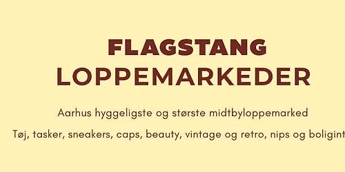 Flagstang Loppemarked p\u00e5 Godsbanen