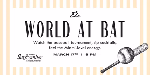 World Baseball Classic Championship Watch Party