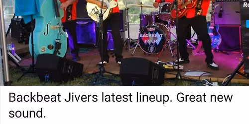 The Backbeat Jivers + DJ Pete 'The Chauffeur' Rogers