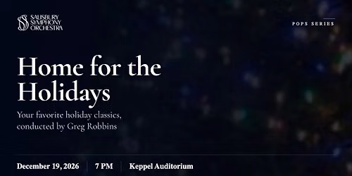 Home for the Holiday - Holiday Pops
