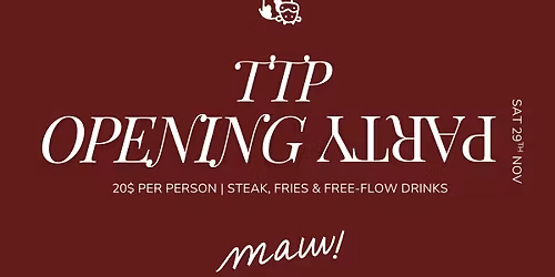 Mauu! TTP Opening Party