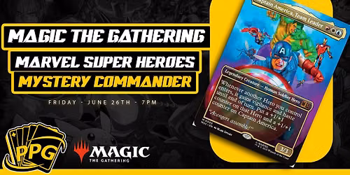 MTG Marvel Super Heroes Mystery Commander