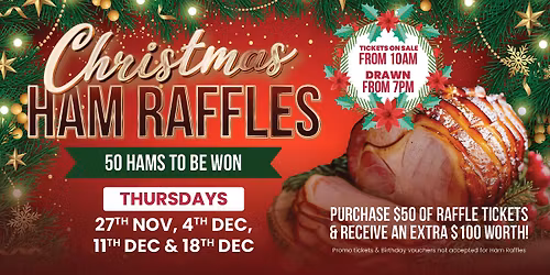 XMAS HAM RAFFLES