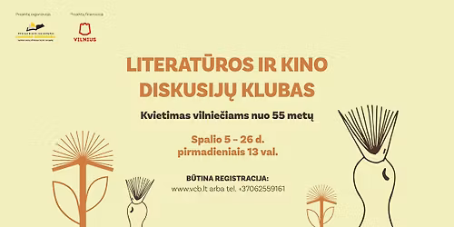 Literat\u016bros ir kino diskusij\u0173 klubas \u2013 Sausis