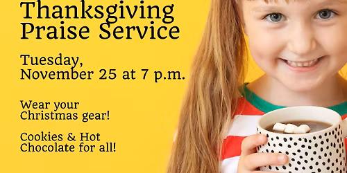 Thanksgiving Praise Service 