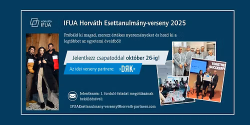 IFUA Horv\u00e1th Esettanulm\u00e1ny-verseny 2025