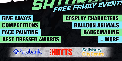 SUPERHERO Saturday FREE Family Fun Day